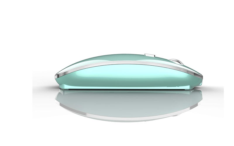 Harfoowo Rechargeable Bluetooth Mouse Wireless Bluetooth Mouse for iPad pro iPad Air Mac MacBook Pro MacBook Air Laptop Chromebook Windows HP DELL (Blue) - Image 5
